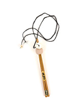 Load image into Gallery viewer, Eat Pendant Necklace [w/ removable lacing]
