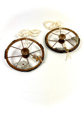 Load image into Gallery viewer, Wheel with Three Brooches &amp; One Is a Leaf Statement Necklace [1/2 Friendship Necklace Duo]
