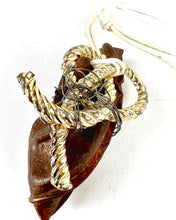 Load image into Gallery viewer, A Knot &amp; A Roll-o-Rust Pendant Necklace
