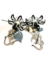 Load image into Gallery viewer, CUSTOM TO A GUILDED ZEBRA Earrings [CLIP]
