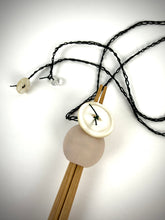 Load image into Gallery viewer, Eat Pendant Necklace [w/ removable lacing]
