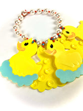 Load image into Gallery viewer, Ducks-In-a-Row Statement Necklace
