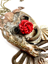 Load image into Gallery viewer, His Nose Is the First to Enter Statement Necklace
