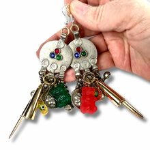 Load image into Gallery viewer, Tutti-Frutti Gummi-Gum Statement Earrings
